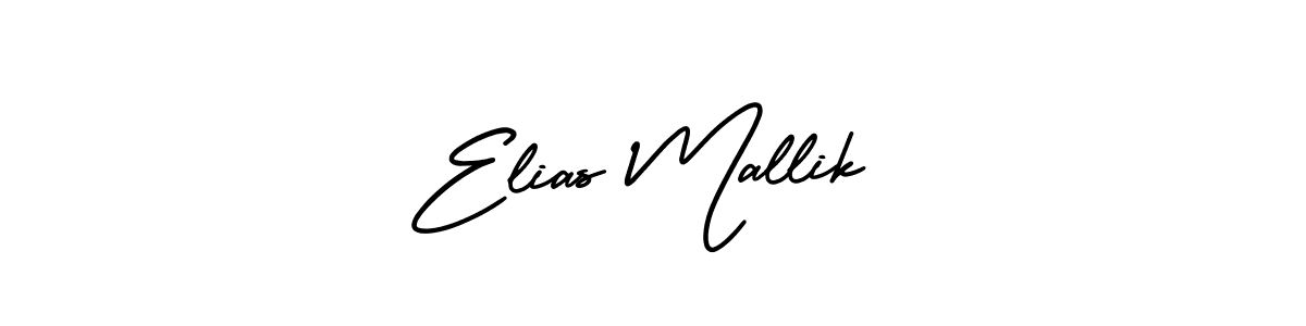 Create a beautiful signature design for name Elias Mallik. With this signature (AmerikaSignatureDemo-Regular) fonts, you can make a handwritten signature for free. Elias Mallik signature style 3 images and pictures png