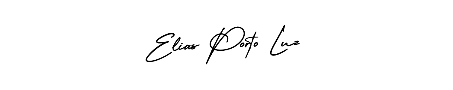 Elias Porto Luz stylish signature style. Best Handwritten Sign (AmerikaSignatureDemo-Regular) for my name. Handwritten Signature Collection Ideas for my name Elias Porto Luz. Elias Porto Luz signature style 3 images and pictures png