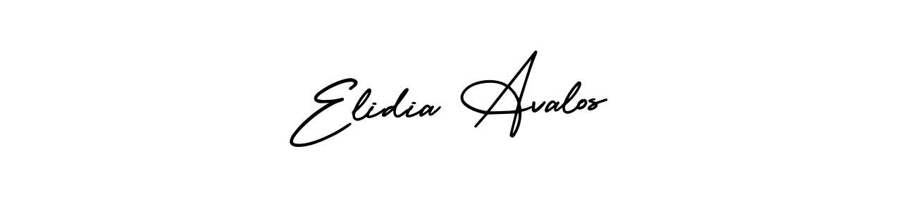 AmerikaSignatureDemo-Regular is a professional signature style that is perfect for those who want to add a touch of class to their signature. It is also a great choice for those who want to make their signature more unique. Get Elidia Avalos name to fancy signature for free. Elidia Avalos signature style 3 images and pictures png