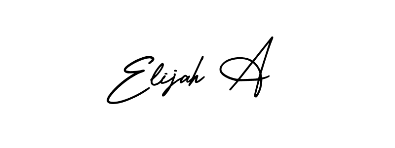 Similarly AmerikaSignatureDemo-Regular is the best handwritten signature design. Signature creator online .You can use it as an online autograph creator for name Elijah A. Elijah A signature style 3 images and pictures png