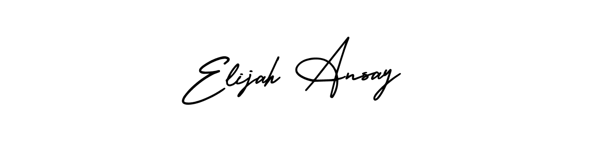 Check out images of Autograph of Elijah Ansay name. Actor Elijah Ansay Signature Style. AmerikaSignatureDemo-Regular is a professional sign style online. Elijah Ansay signature style 3 images and pictures png