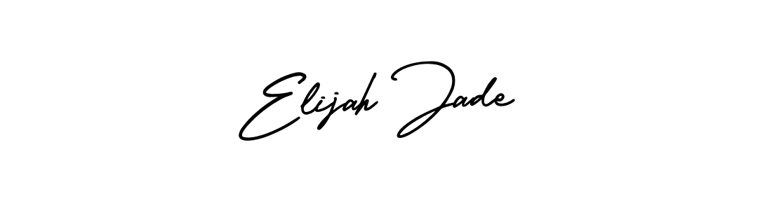 This is the best signature style for the Elijah Jade name. Also you like these signature font (AmerikaSignatureDemo-Regular). Mix name signature. Elijah Jade signature style 3 images and pictures png