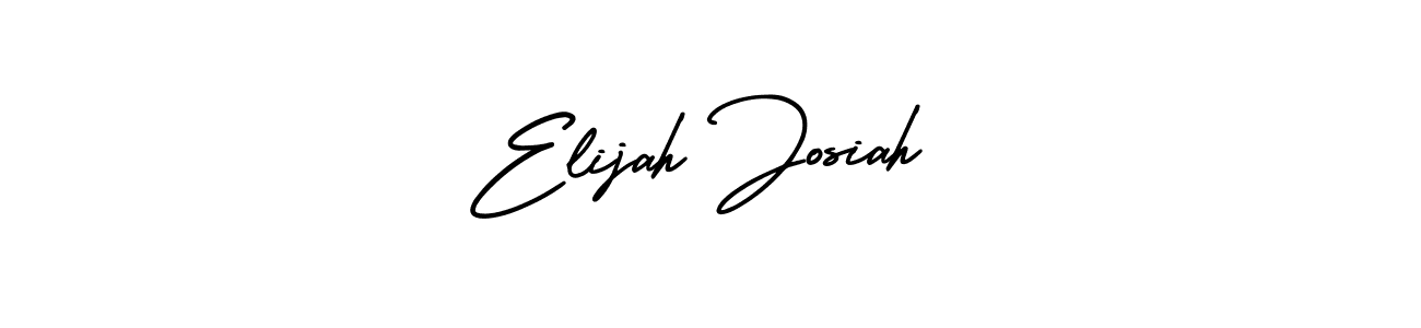 Also You can easily find your signature by using the search form. We will create Elijah Josiah name handwritten signature images for you free of cost using AmerikaSignatureDemo-Regular sign style. Elijah Josiah signature style 3 images and pictures png