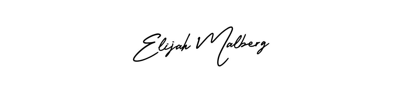 This is the best signature style for the Elijah Malberg name. Also you like these signature font (AmerikaSignatureDemo-Regular). Mix name signature. Elijah Malberg signature style 3 images and pictures png