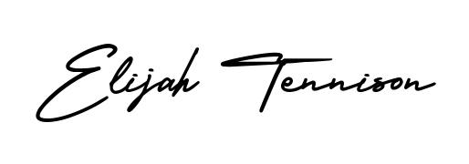 Similarly AmerikaSignatureDemo-Regular is the best handwritten signature design. Signature creator online. You can use it as an online autograph creator for name Elijah Tennison. Elijah Tennison signature style 3 images and pictures png
