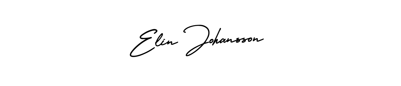 Best and Professional Signature Style for Elin Johansson. AmerikaSignatureDemo-Regular Best Signature Style Collection. Elin Johansson signature style 3 images and pictures png