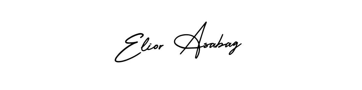 Also You can easily find your signature by using the search form. We will create Elior Asabag name handwritten signature images for you free of cost using AmerikaSignatureDemo-Regular sign style. Elior Asabag signature style 3 images and pictures png