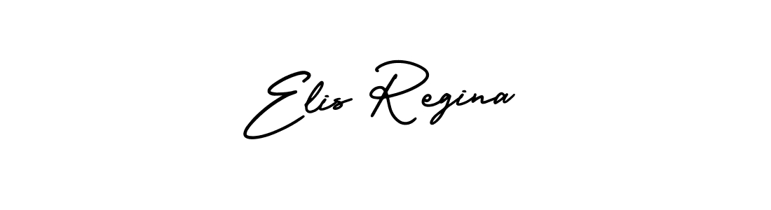 How to make Elis Regina name signature. Use AmerikaSignatureDemo-Regular style for creating short signs online. This is the latest handwritten sign. Elis Regina signature style 3 images and pictures png