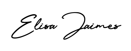 Download transparent PNG signature for name Elisa Jaimes styled with AmerikaSignatureDemo-Regular font. Ready to paste directly into PDF and Word agreements. Elisa Jaimes signature style 3 images and pictures png
