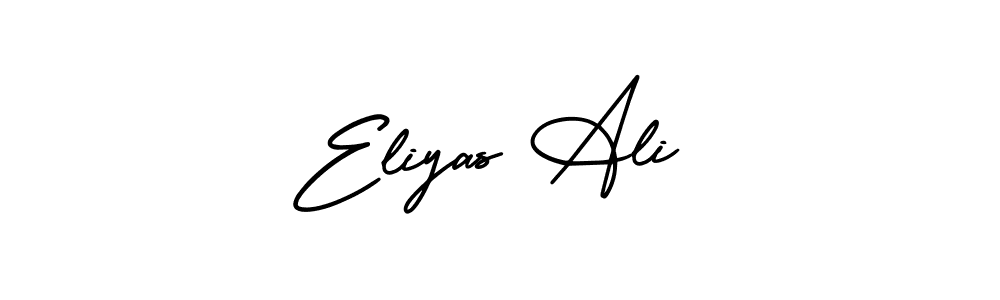 Best and Professional Signature Style for Eliyas Ali. AmerikaSignatureDemo-Regular Best Signature Style Collection. Eliyas Ali signature style 3 images and pictures png