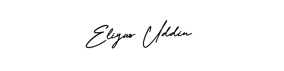if you are searching for the best signature style for your name Eliyas Uddin. so please give up your signature search. here we have designed multiple signature styles  using AmerikaSignatureDemo-Regular. Eliyas Uddin signature style 3 images and pictures png
