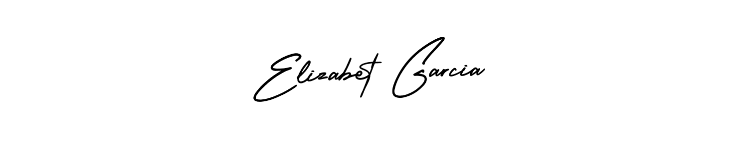 Use a signature maker to create a handwritten signature online. With this signature software, you can design (AmerikaSignatureDemo-Regular) your own signature for name Elizabet Garcia. Elizabet Garcia signature style 3 images and pictures png