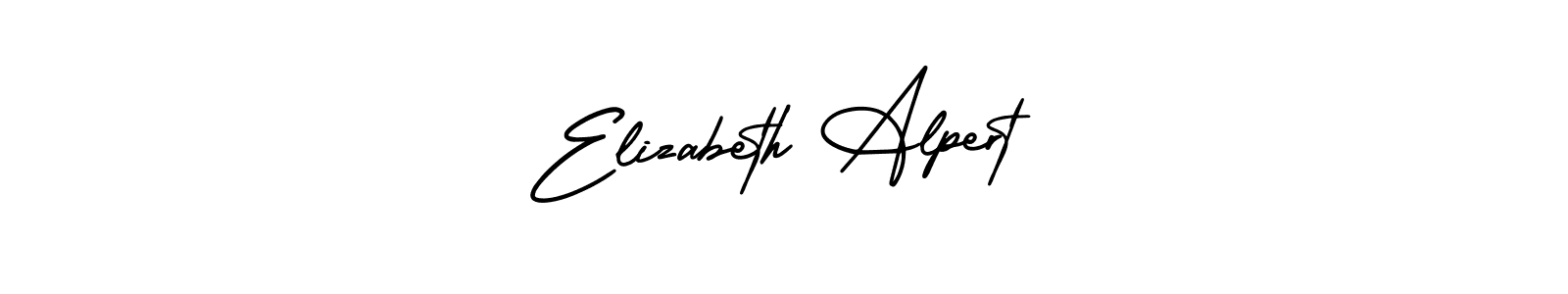 AmerikaSignatureDemo-Regular is a professional signature style that is perfect for those who want to add a touch of class to their signature. It is also a great choice for those who want to make their signature more unique. Get Elizabeth Alpert name to fancy signature for free. Elizabeth Alpert signature style 3 images and pictures png