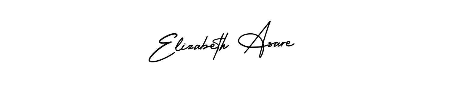 How to Draw Elizabeth Asare signature style? AmerikaSignatureDemo-Regular is a latest design signature styles for name Elizabeth Asare. Elizabeth Asare signature style 3 images and pictures png