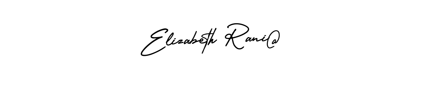 Make a beautiful signature design for name Elizabeth Rani@. Use this online signature maker to create a handwritten signature for free. Elizabeth Rani@ signature style 3 images and pictures png