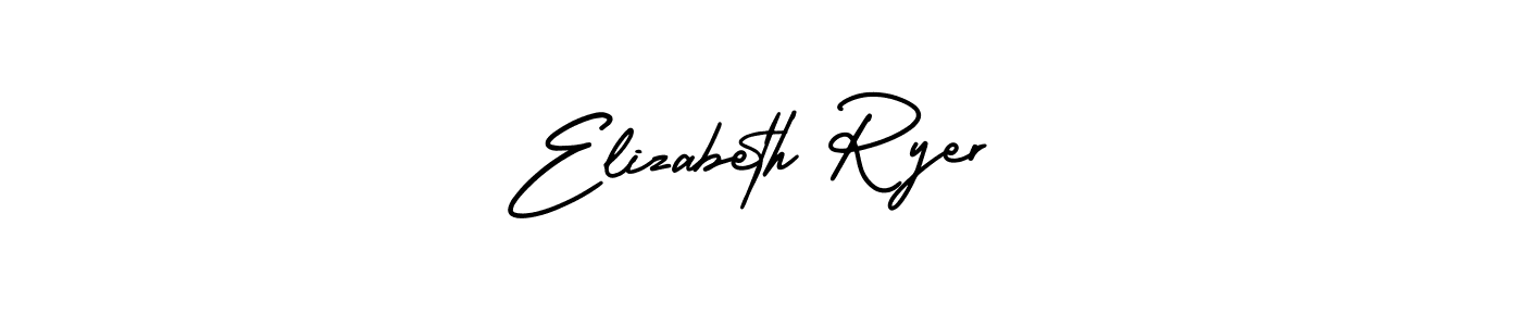 Make a beautiful signature design for name Elizabeth Ryer. With this signature (AmerikaSignatureDemo-Regular) style, you can create a handwritten signature for free. Elizabeth Ryer signature style 3 images and pictures png