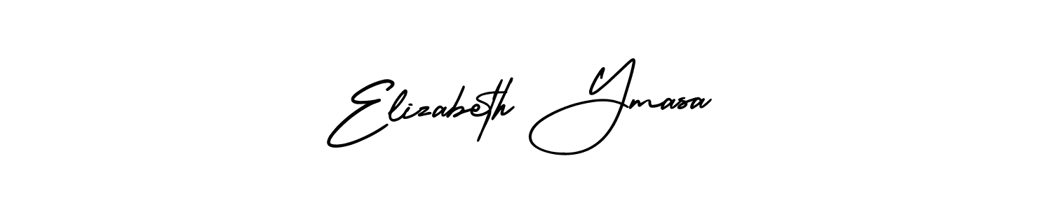 Use a signature maker to create a handwritten signature online. With this signature software, you can design (AmerikaSignatureDemo-Regular) your own signature for name Elizabeth Ymasa. Elizabeth Ymasa signature style 3 images and pictures png