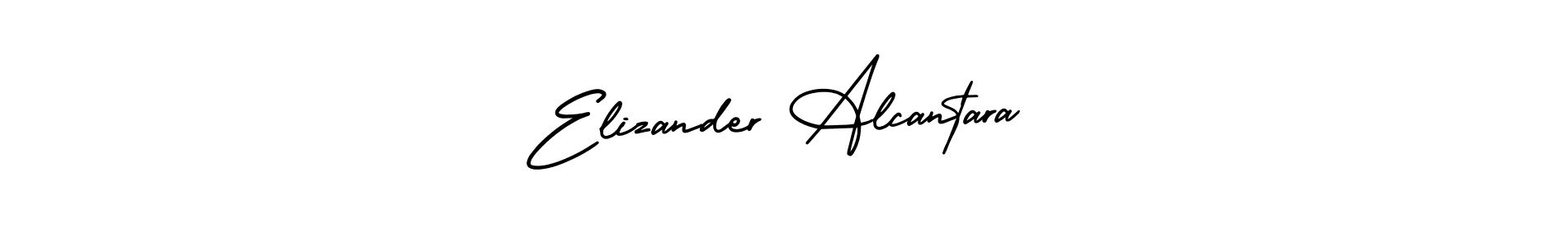 Best and Professional Signature Style for Elizander Alcantara. AmerikaSignatureDemo-Regular Best Signature Style Collection. Elizander Alcantara signature style 3 images and pictures png