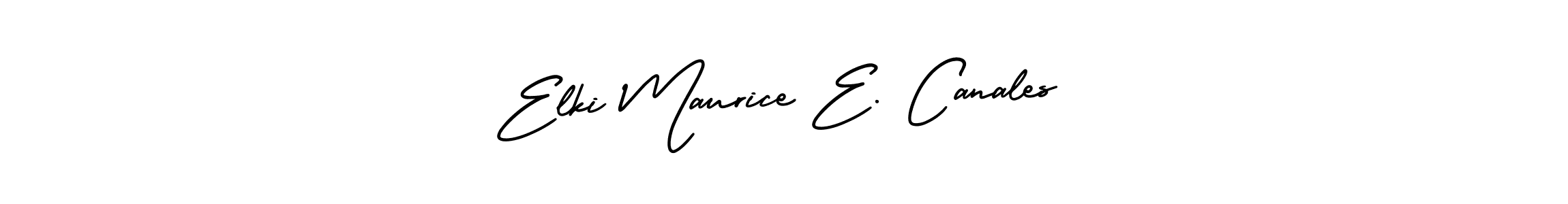 Here are the top 10 professional signature styles for the name Elki Maurice E. Canales. These are the best autograph styles you can use for your name. Elki Maurice E. Canales signature style 3 images and pictures png