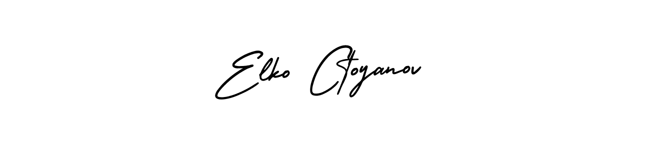 AmerikaSignatureDemo-Regular is a professional signature style that is perfect for those who want to add a touch of class to their signature. It is also a great choice for those who want to make their signature more unique. Get Elko Ctoyanov name to fancy signature for free. Elko Ctoyanov signature style 3 images and pictures png