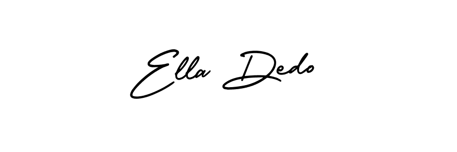 Make a short Ella Dedo signature style. Manage your documents anywhere anytime using AmerikaSignatureDemo-Regular. Create and add eSignatures, submit forms, share and send files easily. Ella Dedo signature style 3 images and pictures png