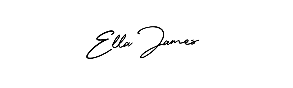 Best and Professional Signature Style for Ella James. AmerikaSignatureDemo-Regular Best Signature Style Collection. Ella James signature style 3 images and pictures png