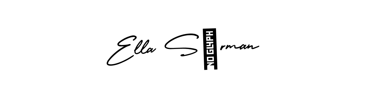 Also we have Ella Sörman name is the best signature style. Create professional handwritten signature collection using AmerikaSignatureDemo-Regular autograph style. Ella Sörman signature style 3 images and pictures png