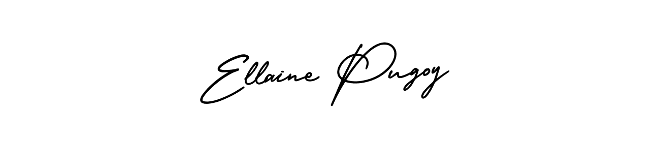 Also we have Ellaine Pugoy name is the best signature style. Create professional handwritten signature collection using AmerikaSignatureDemo-Regular autograph style. Ellaine Pugoy signature style 3 images and pictures png