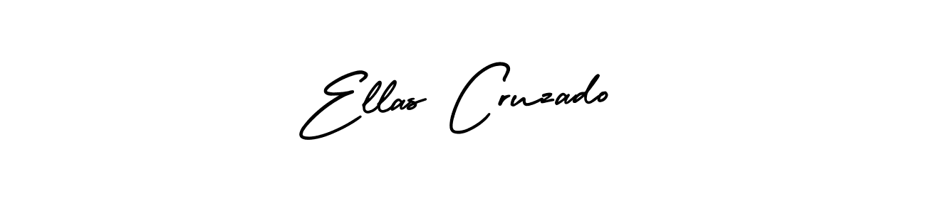 Use a signature maker to create a handwritten signature online. With this signature software, you can design (AmerikaSignatureDemo-Regular) your own signature for name Ellas Cruzado. Ellas Cruzado signature style 3 images and pictures png