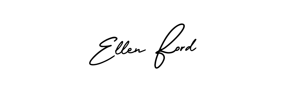 The best way (AmerikaSignatureDemo-Regular) to make a short signature is to pick only two or three words in your name. The name Ellen Ford include a total of six letters. For converting this name. Ellen Ford signature style 3 images and pictures png