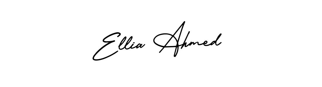 Once you've used our free online signature maker to create your best signature AmerikaSignatureDemo-Regular style, it's time to enjoy all of the benefits that Ellia Ahmed name signing documents. Ellia Ahmed signature style 3 images and pictures png