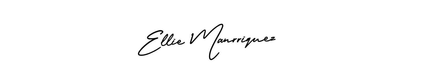 How to make Ellie Manrriquez signature? AmerikaSignatureDemo-Regular is a professional autograph style. Create handwritten signature for Ellie Manrriquez name. Ellie Manrriquez signature style 3 images and pictures png