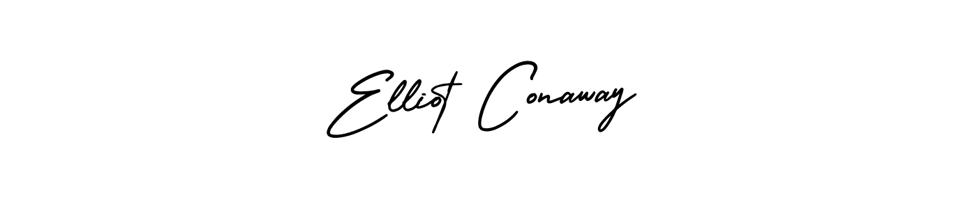Also we have Elliot Conaway name is the best signature style. Create professional handwritten signature collection using AmerikaSignatureDemo-Regular autograph style. Elliot Conaway signature style 3 images and pictures png