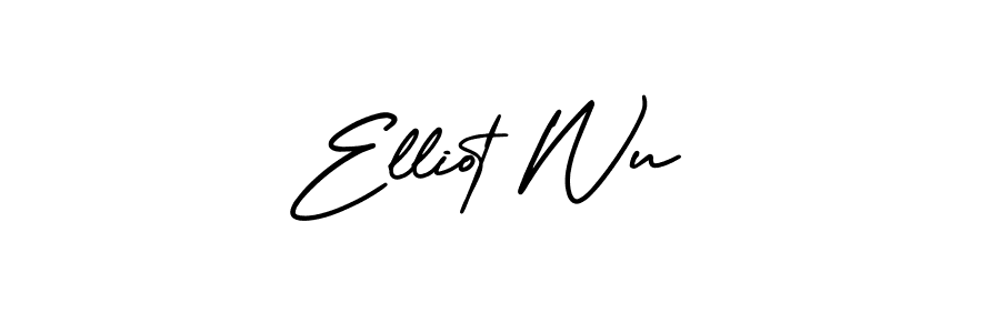 Once you've used our free online signature maker to create your best signature AmerikaSignatureDemo-Regular style, it's time to enjoy all of the benefits that Elliot Wu name signing documents. Elliot Wu signature style 3 images and pictures png