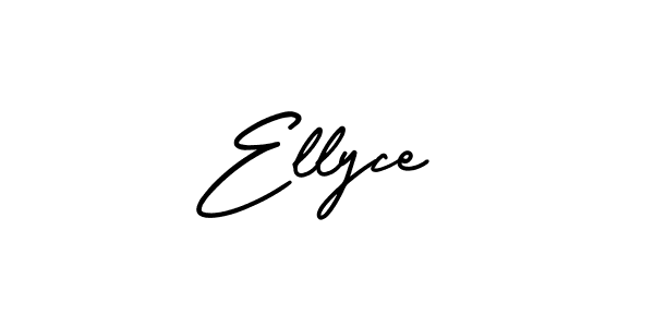 Make a beautiful signature design for name Ellyce. Use this online signature maker to create a handwritten signature for free. Ellyce signature style 3 images and pictures png