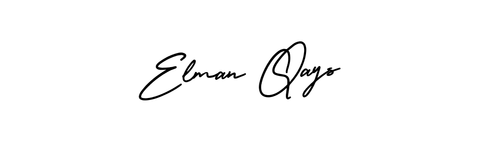 Best and Professional Signature Style for Elman Qays. AmerikaSignatureDemo-Regular Best Signature Style Collection. Elman Qays signature style 3 images and pictures png