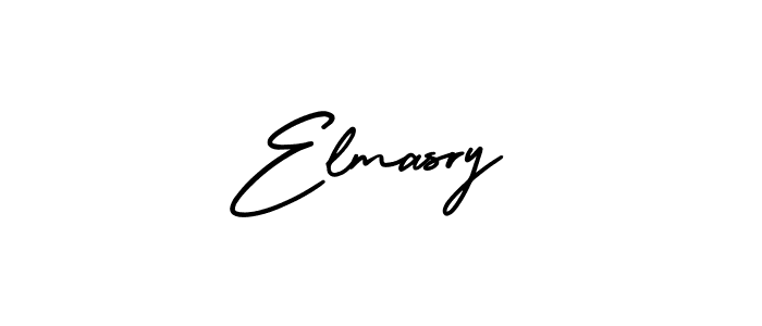 Also You can easily find your signature by using the search form. We will create Elmasry name handwritten signature images for you free of cost using AmerikaSignatureDemo-Regular sign style. Elmasry signature style 3 images and pictures png