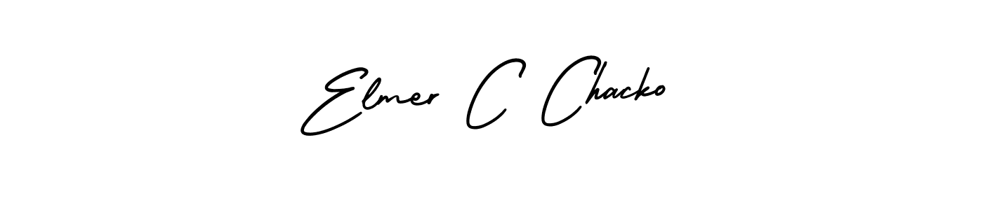 Make a beautiful signature design for name Elmer C Chacko. Use this online signature maker to create a handwritten signature for free. Elmer C Chacko signature style 3 images and pictures png