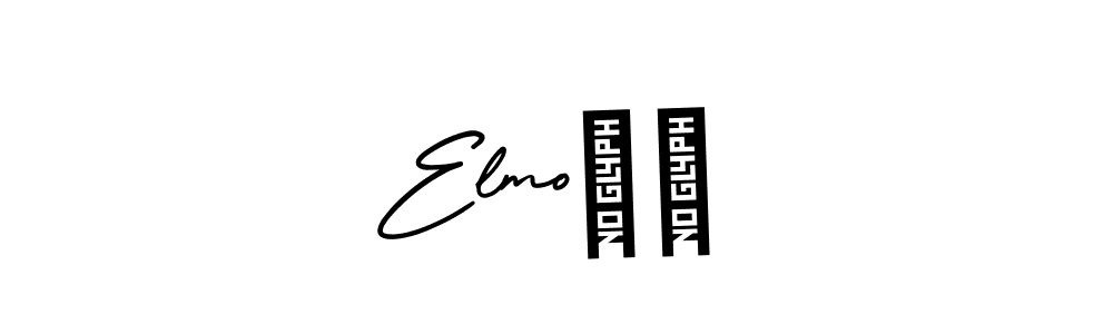 Make a beautiful signature design for name Elmo❤️. With this signature (AmerikaSignatureDemo-Regular) style, you can create a handwritten signature for free. Elmo❤️ signature style 3 images and pictures png