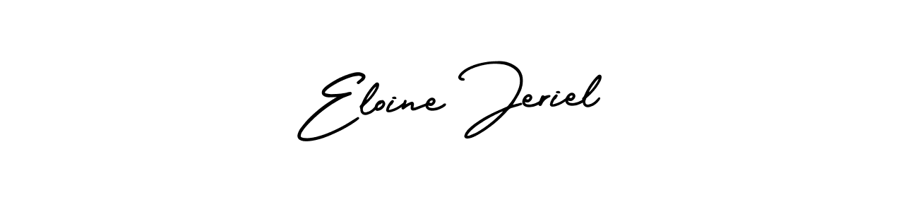 Make a short Eloine Jeriel signature style. Manage your documents anywhere anytime using AmerikaSignatureDemo-Regular. Create and add eSignatures, submit forms, share and send files easily. Eloine Jeriel signature style 3 images and pictures png