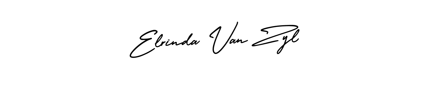 Make a short Elrinda Van Zyl signature style. Manage your documents anywhere anytime using AmerikaSignatureDemo-Regular. Create and add eSignatures, submit forms, share and send files easily. Elrinda Van Zyl signature style 3 images and pictures png