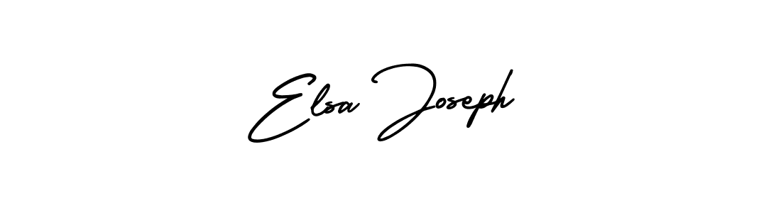 Similarly AmerikaSignatureDemo-Regular is the best handwritten signature design. Signature creator online .You can use it as an online autograph creator for name Elsa Joseph. Elsa Joseph signature style 3 images and pictures png