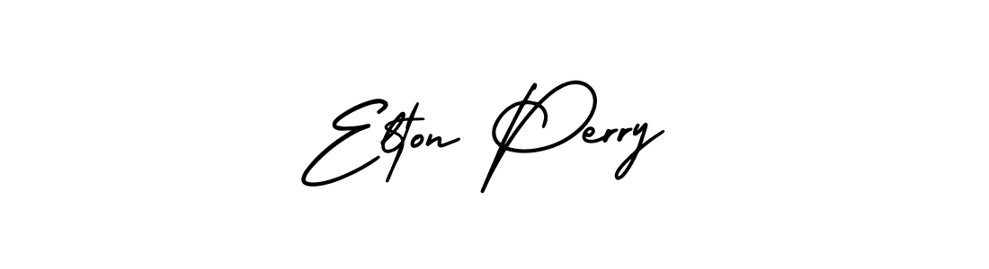 if you are searching for the best signature style for your name Elton Perry. so please give up your signature search. here we have designed multiple signature styles  using AmerikaSignatureDemo-Regular. Elton Perry signature style 3 images and pictures png