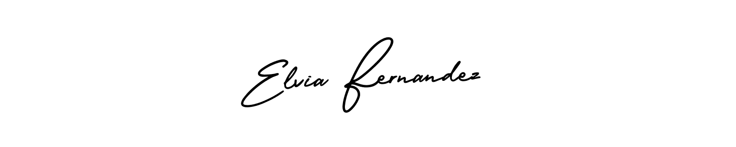 How to Draw Elvia Fernandez signature style? AmerikaSignatureDemo-Regular is a latest design signature styles for name Elvia Fernandez. Elvia Fernandez signature style 3 images and pictures png