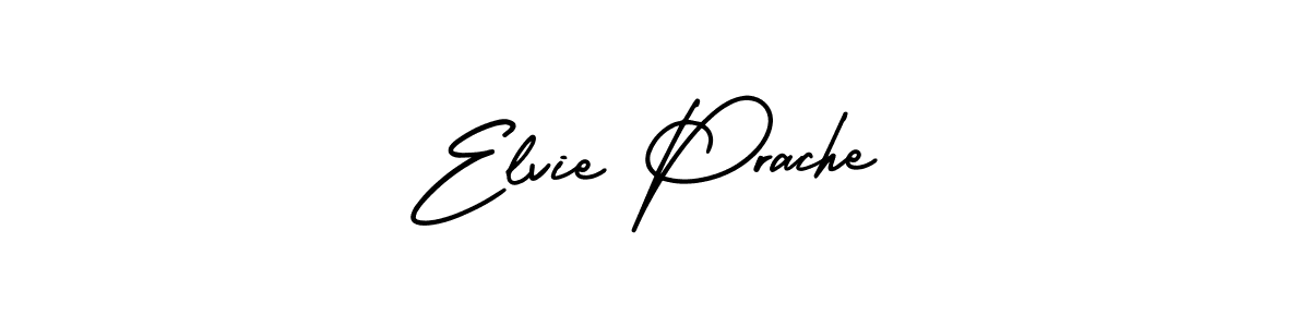 Also You can easily find your signature by using the search form. We will create Elvie Prache name handwritten signature images for you free of cost using AmerikaSignatureDemo-Regular sign style. Elvie Prache signature style 3 images and pictures png