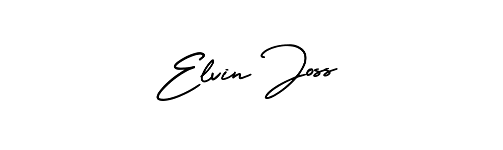 Best and Professional Signature Style for Elvin Joss. AmerikaSignatureDemo-Regular Best Signature Style Collection. Elvin Joss signature style 3 images and pictures png