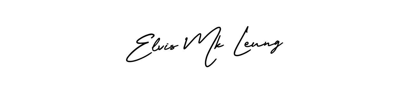 Also You can easily find your signature by using the search form. We will create Elvis Mk Leung name handwritten signature images for you free of cost using AmerikaSignatureDemo-Regular sign style. Elvis Mk Leung signature style 3 images and pictures png