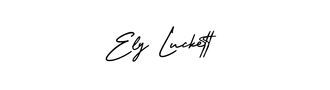 Make a short Ely Luckett signature style. Manage your documents anywhere anytime using AmerikaSignatureDemo-Regular. Create and add eSignatures, submit forms, share and send files easily. Ely Luckett signature style 3 images and pictures png