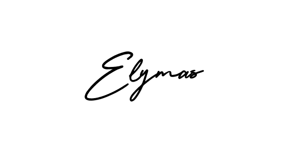 AmerikaSignatureDemo-Regular is a professional signature style that is perfect for those who want to add a touch of class to their signature. It is also a great choice for those who want to make their signature more unique. Get Elymas name to fancy signature for free. Elymas signature style 3 images and pictures png