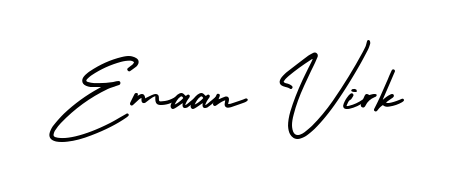 How to Draw Emaan Virk signature style? AmerikaSignatureDemo-Regular is a latest design signature styles for name Emaan Virk. Emaan Virk signature style 3 images and pictures png